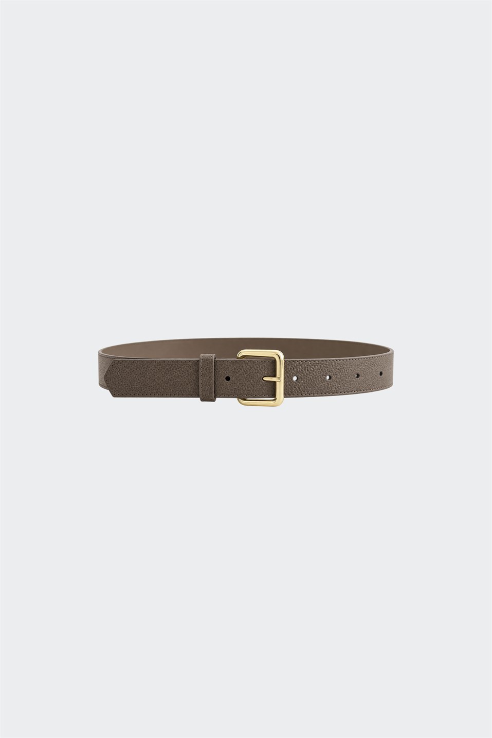 Route Gold Buckled Belt
