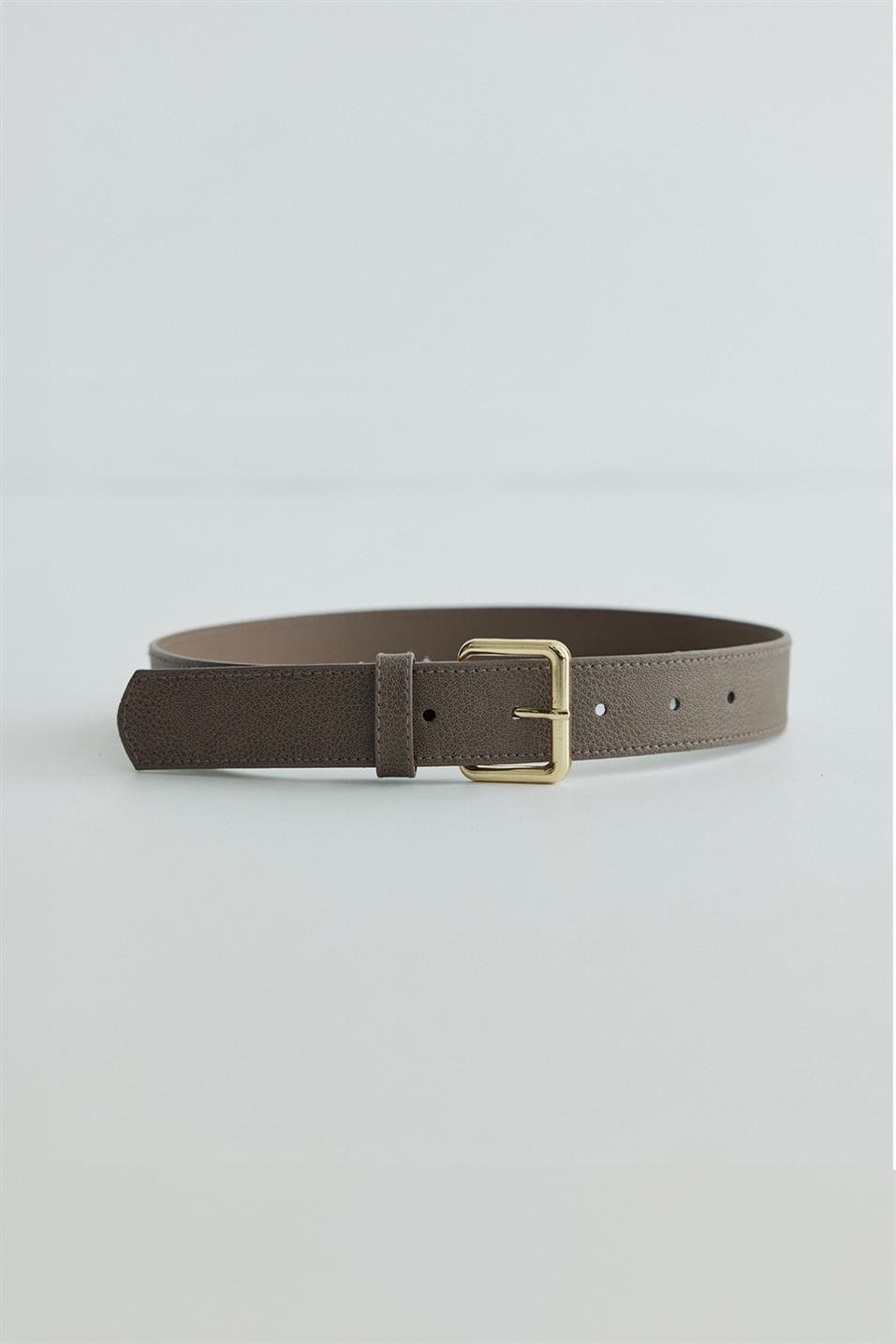 Route Gold Buckled Belt
