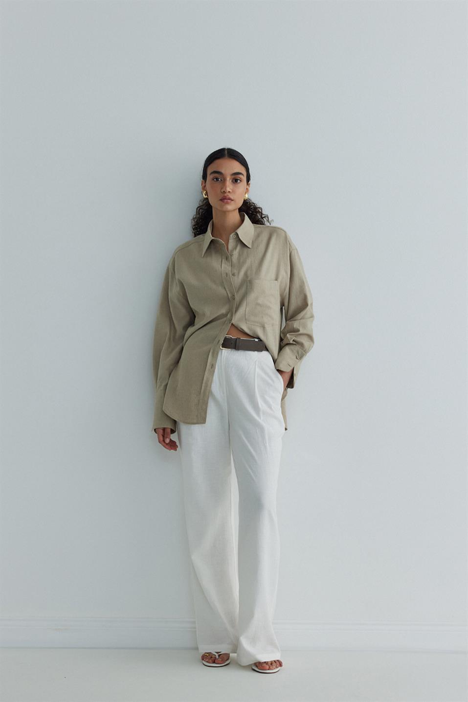 Route Gold Buckled Belt