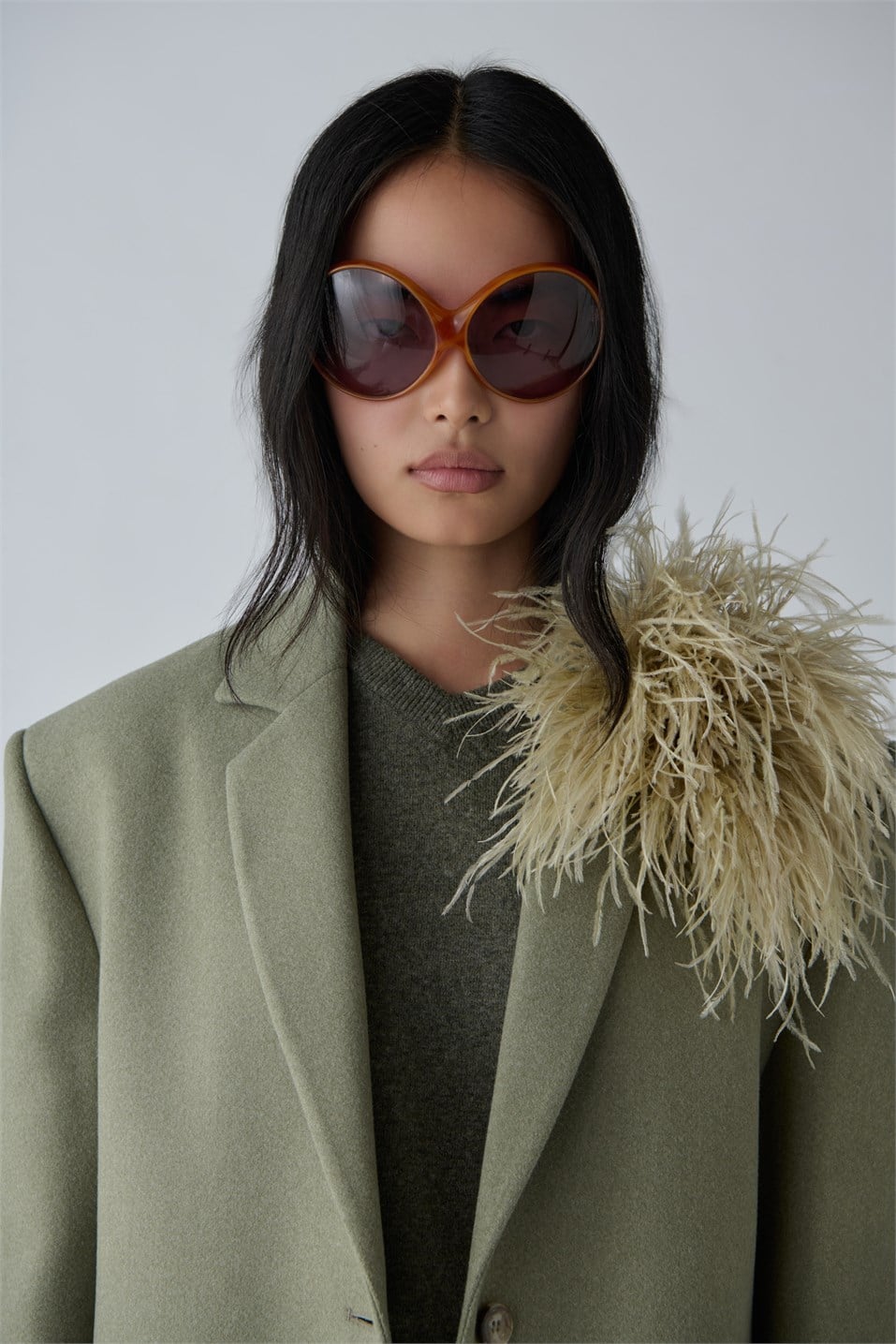 Yeşil Otriş Broş