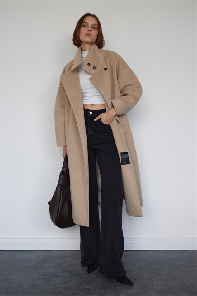 未使用☆和田颯 how Melton Coat Ivory 002 Da-iCE ミュージシャン