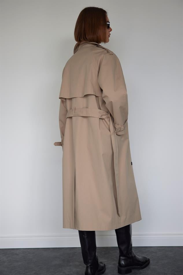 Classic Trench Coat With Belt