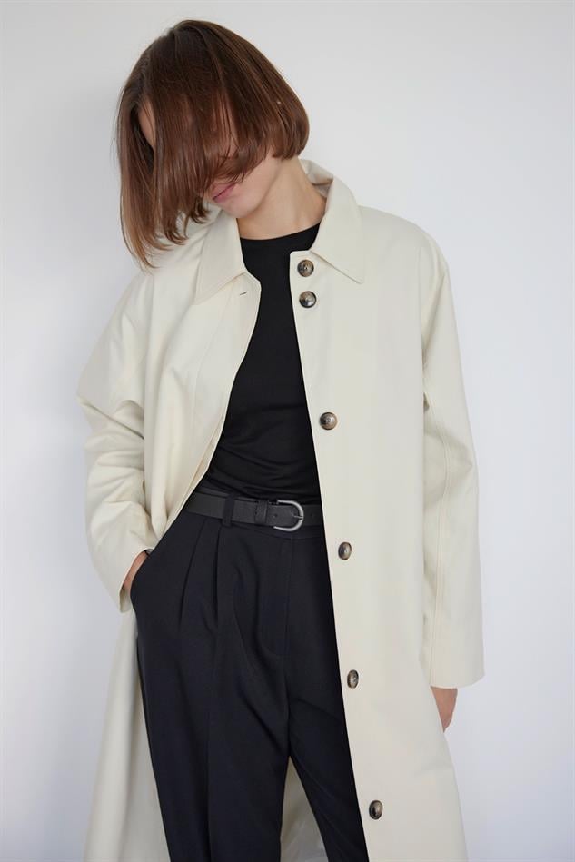Grace Cotton Trench Coat