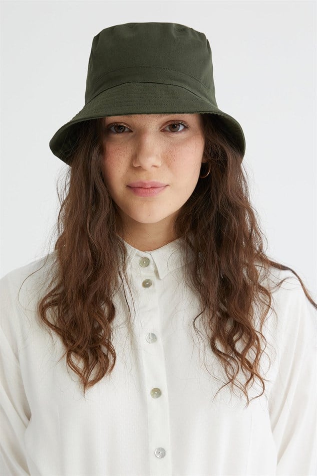 Khaki Bucket Hat | Suud Collection