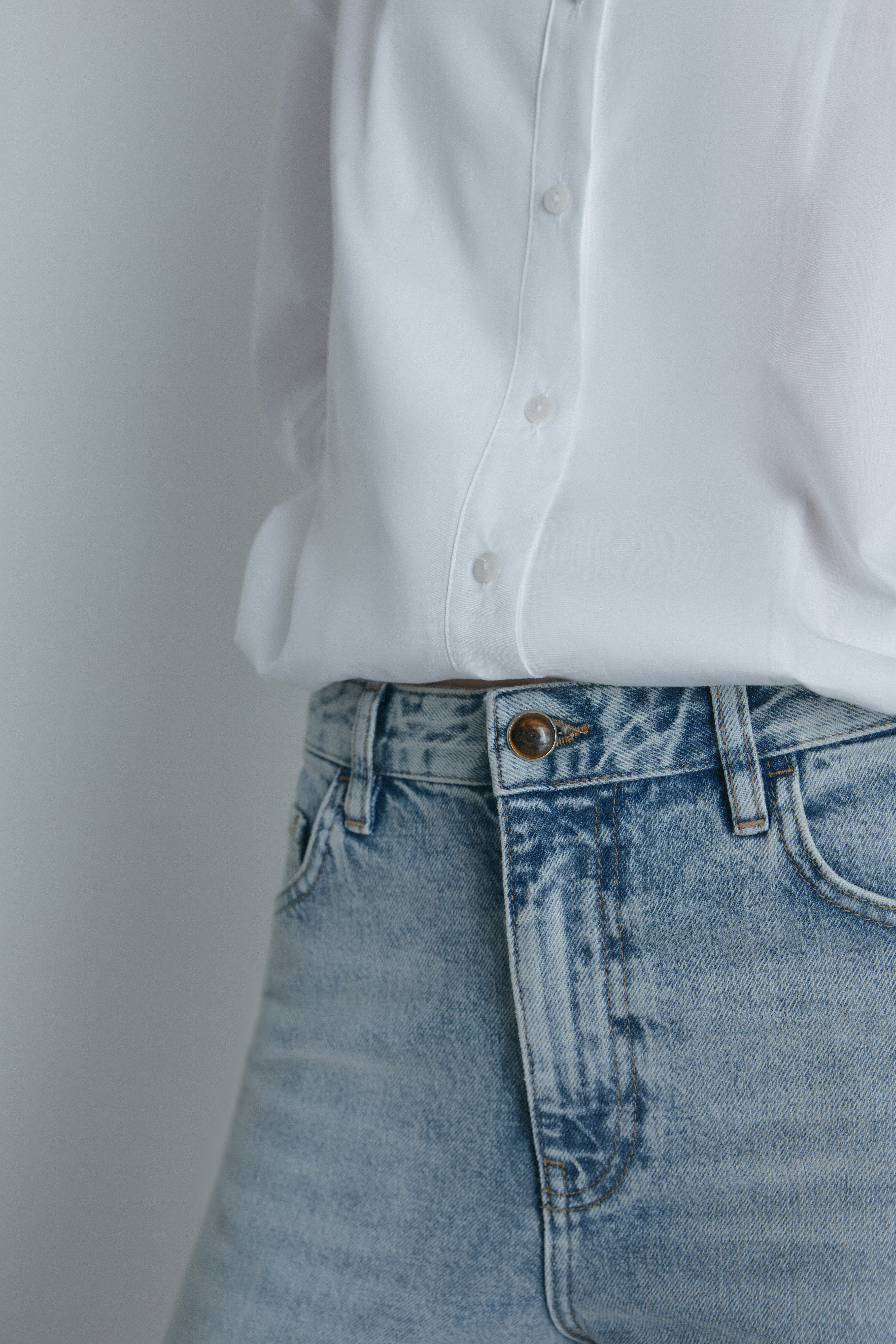 Açık Mavi Courtney Straight  Jean · 6