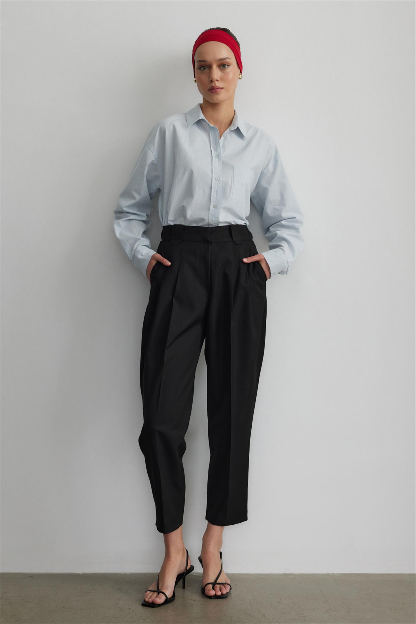Light Blue Basic Natural Shirt | Suud Collection