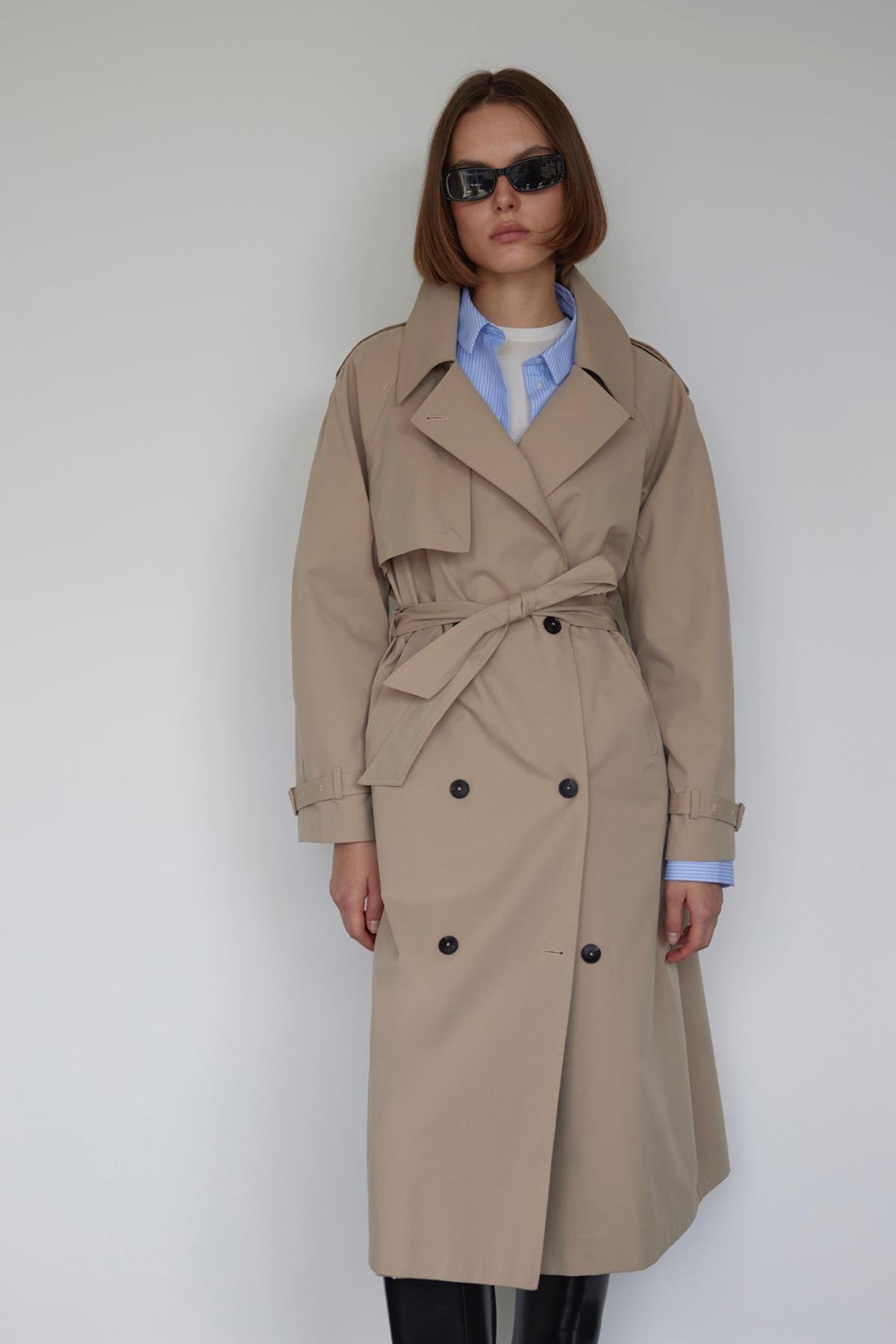 bej-classic-kemerli-trenckot-