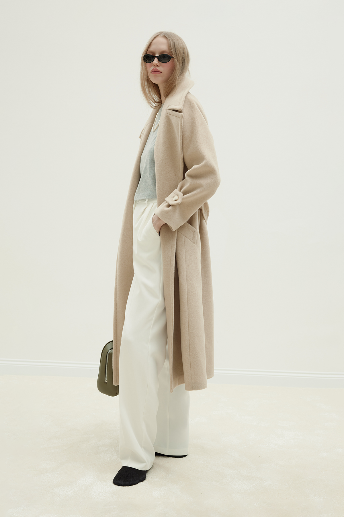 ジャケット・アウター hella SHAWL COlIAR BOA COAT hella SHAWL COlIAR BOA COAT