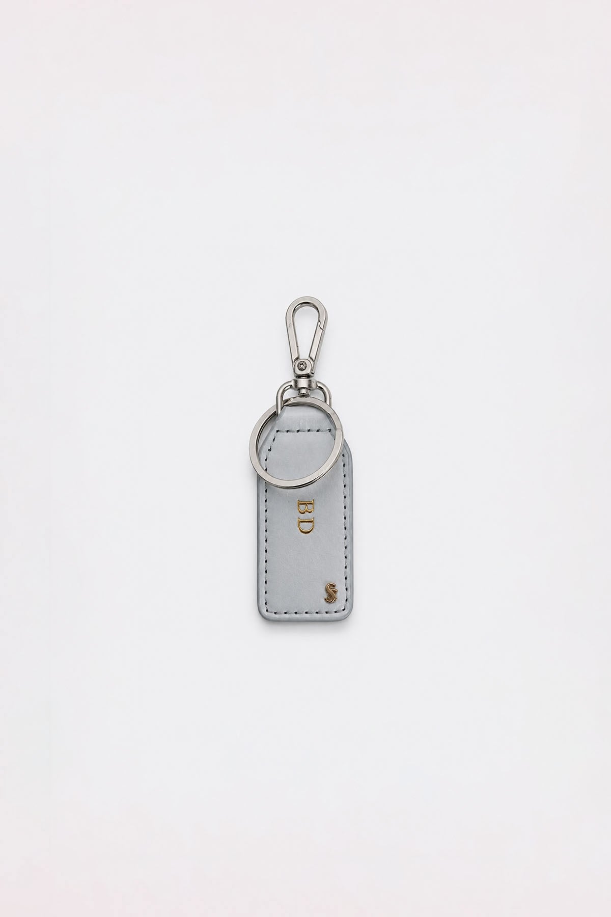 Pearl Personalized Leather Keychain | Suud Collection