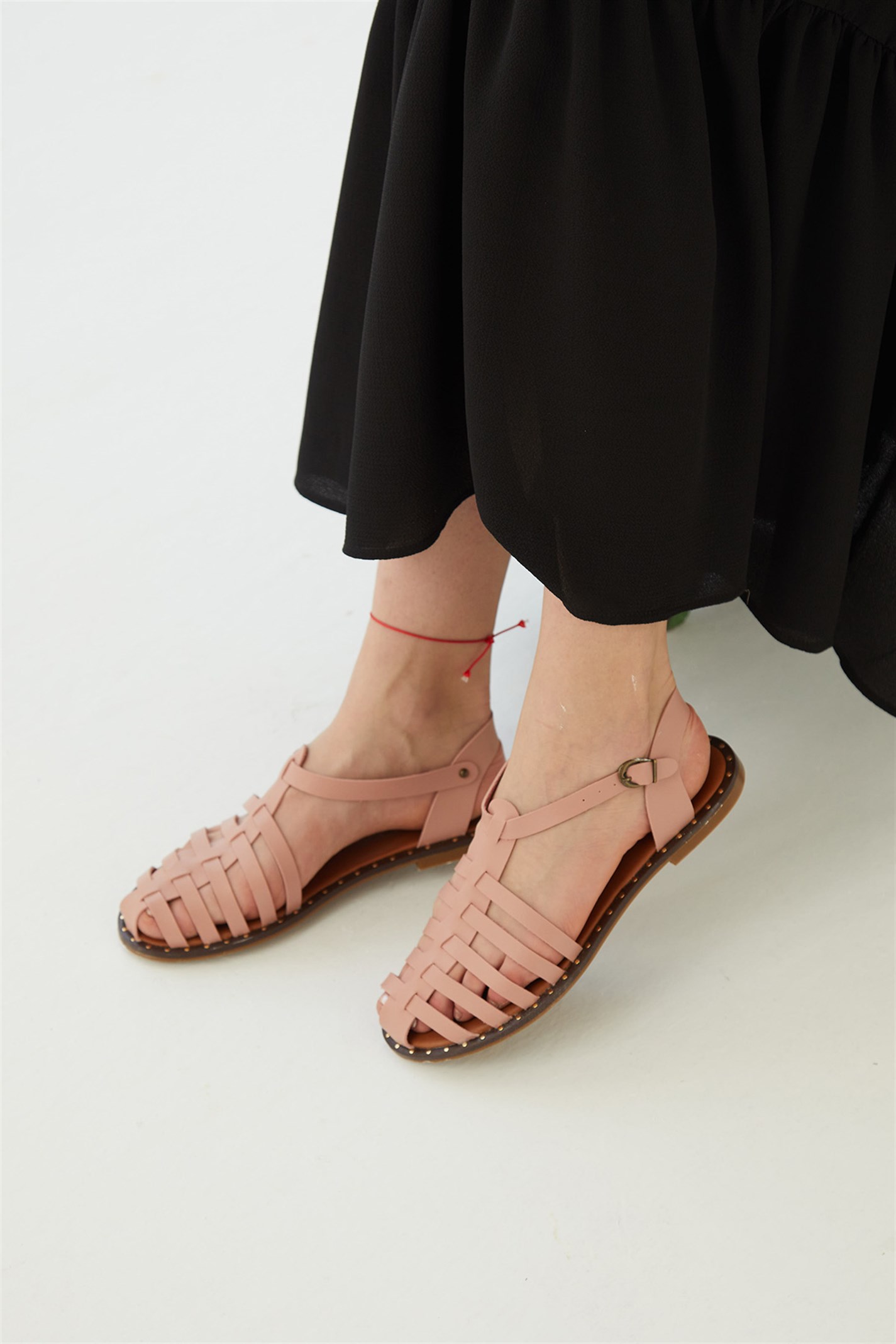 kafes önü kapalı sandalet | Suud Collection
