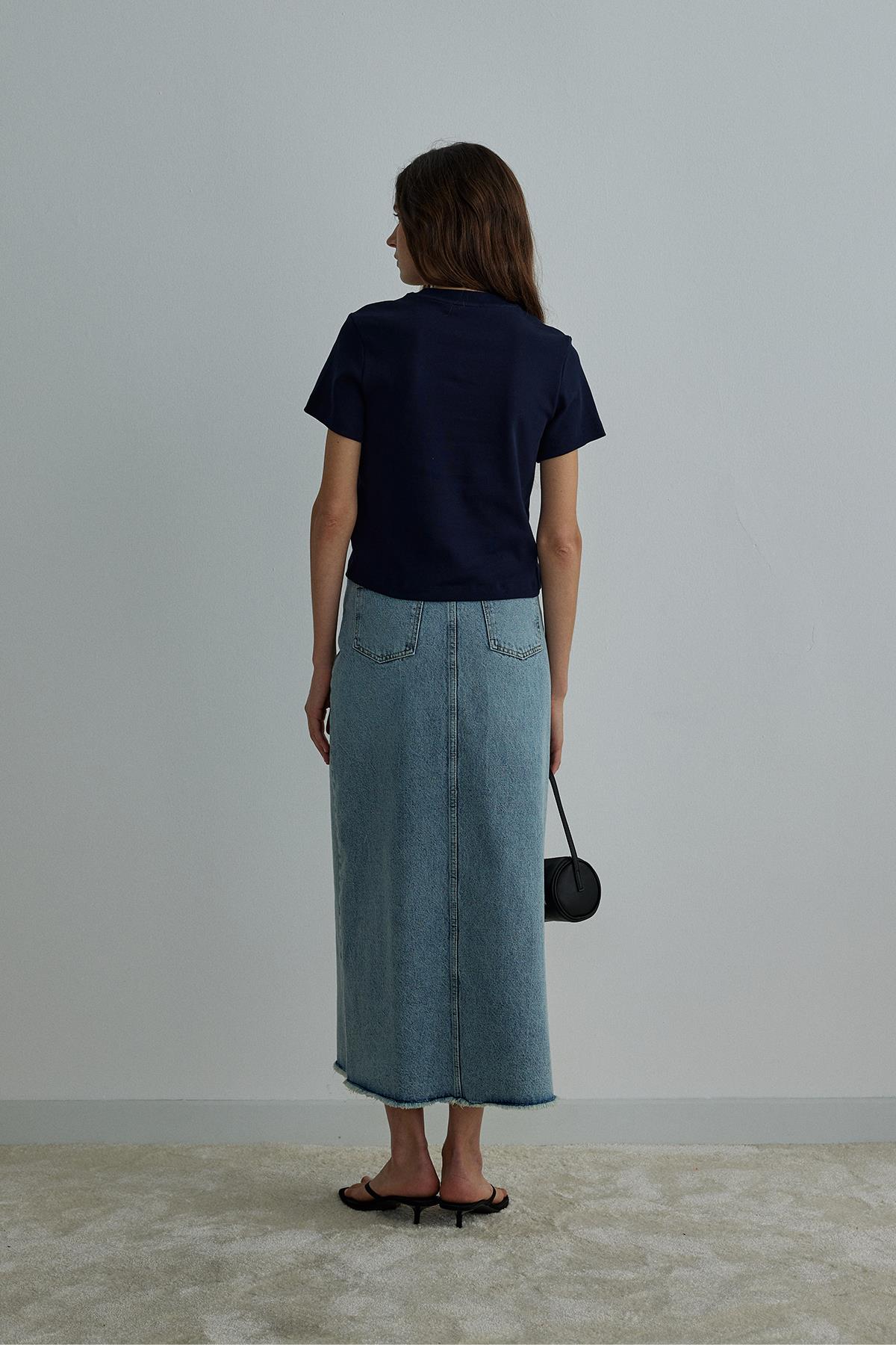 Lacivert Comfy Basic Tişört · 11