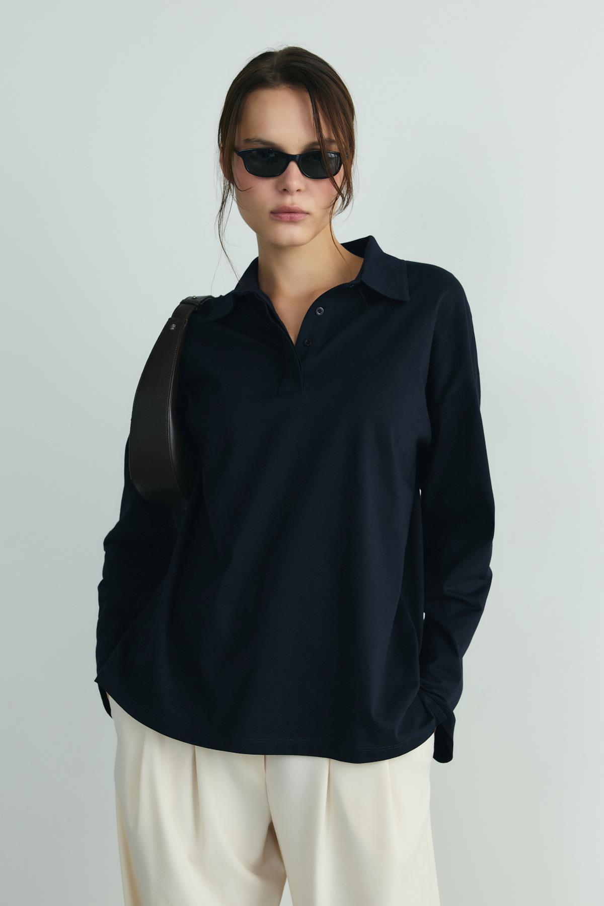 lacivert-polo-yaka-oversize-