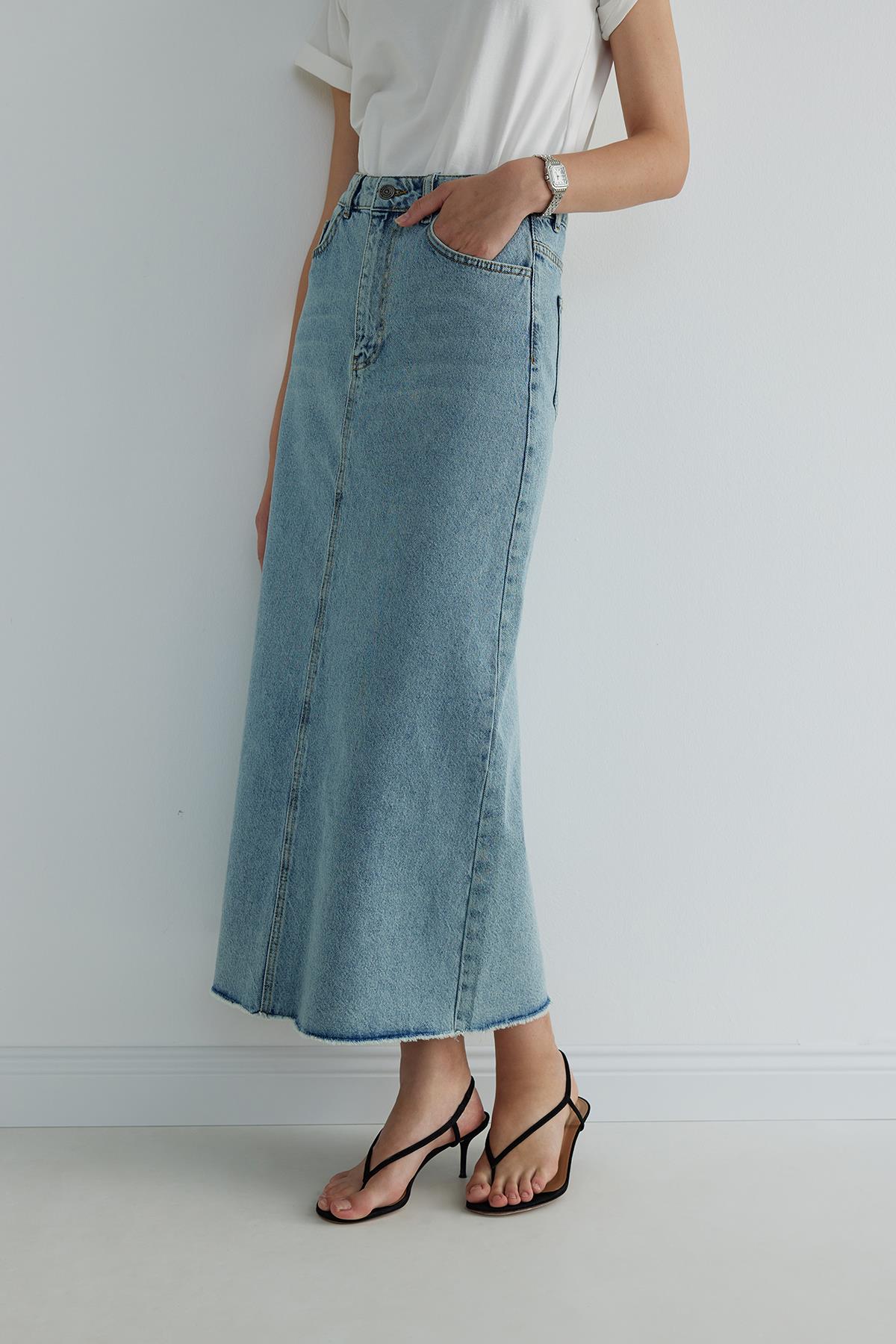 [SHOOP x 篠山紀信] GIRLS DENIM PANTS_BLUE SHOOP x 篠山紀信] GIRLS DENIM PANTS_BLUE