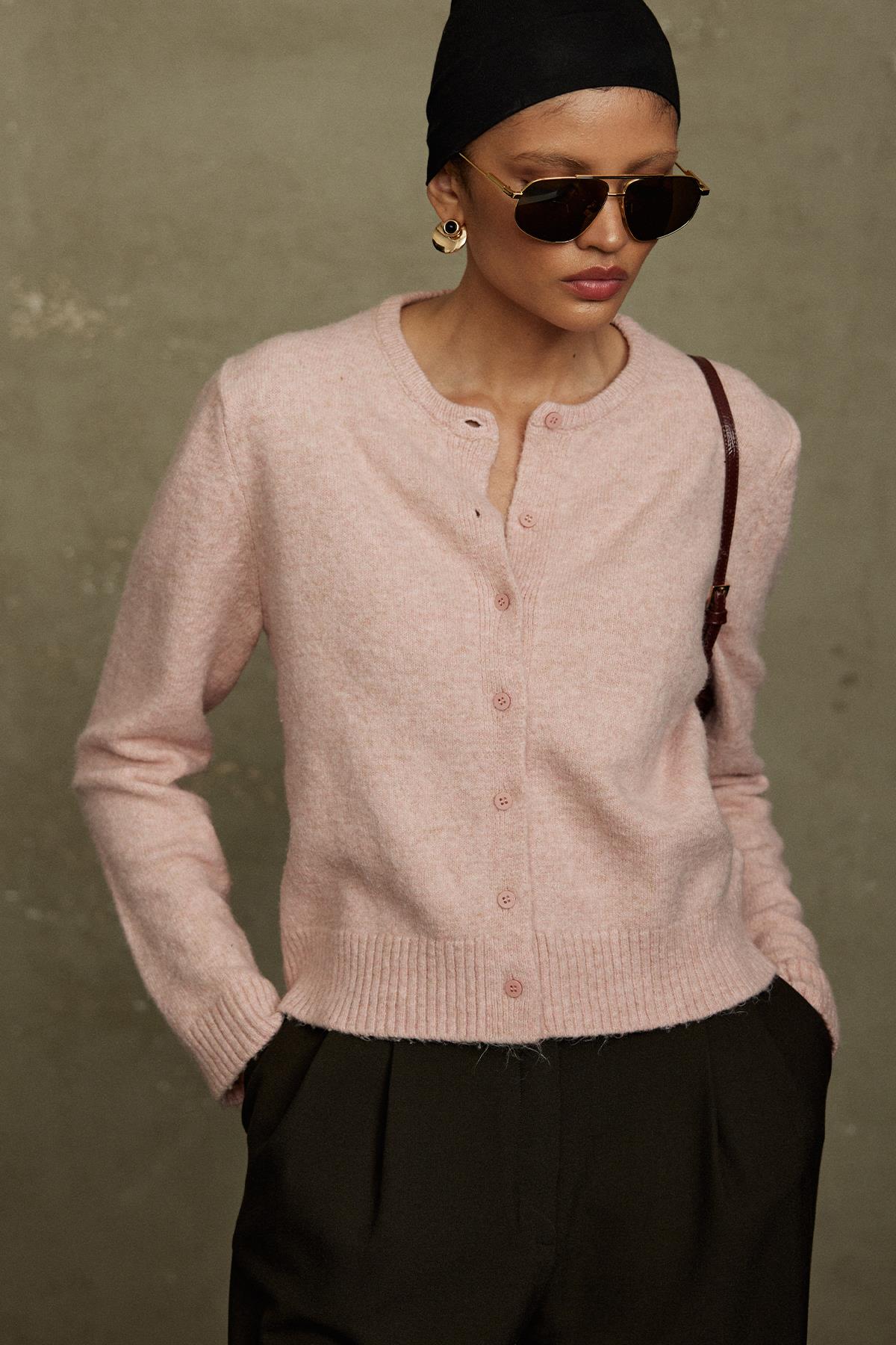 jenny knit  moodforaday pink ピンク　ニット ed1a973e4383c8fe442e6456223c5a
