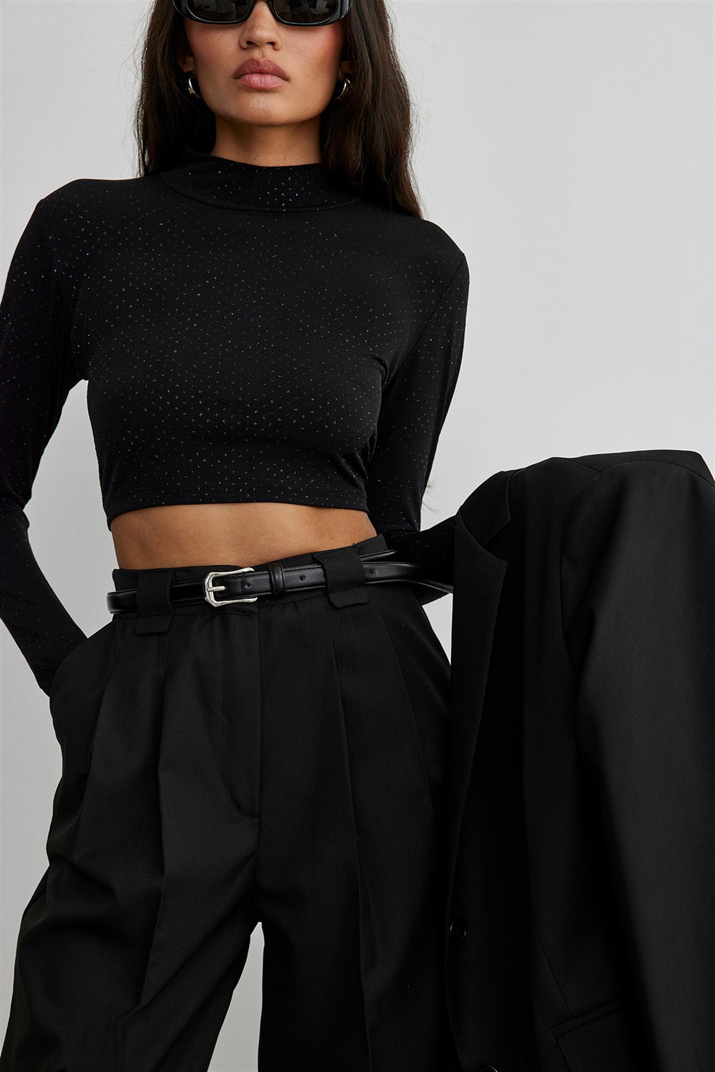 Siyah Binici Pantolon | Suud Collection