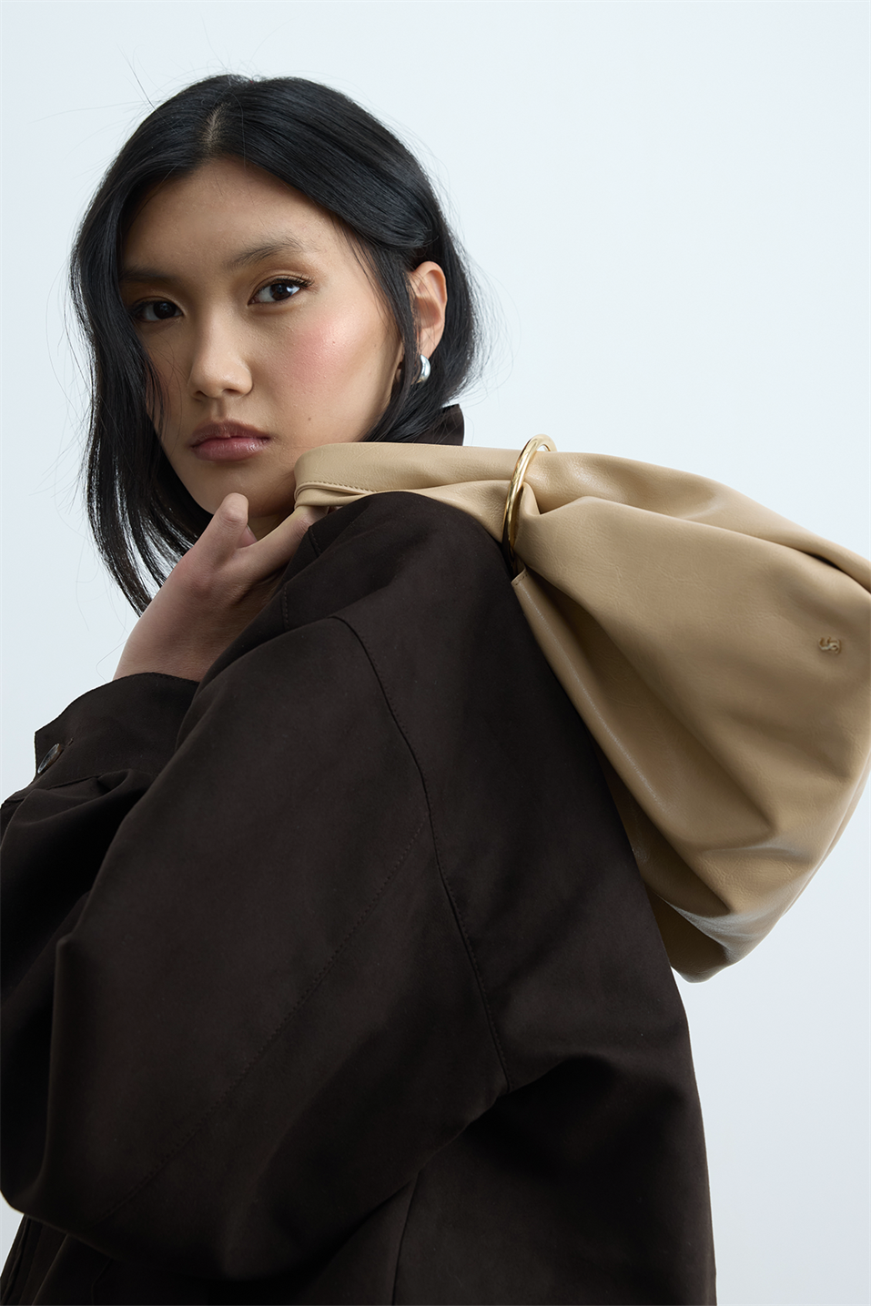 Beige Olgi Bag | Suud Collection