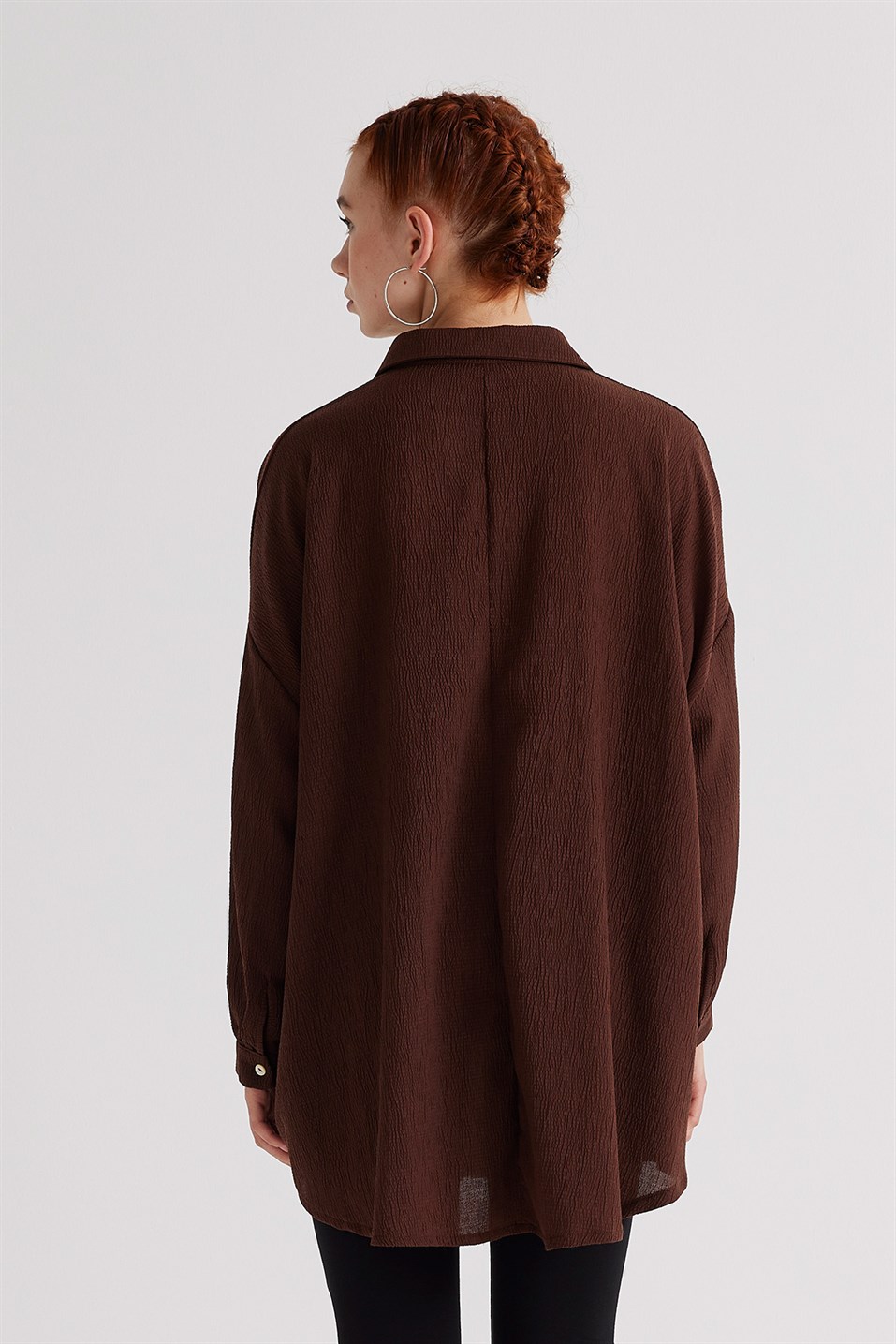 Bürümcük Oversize Gömlek