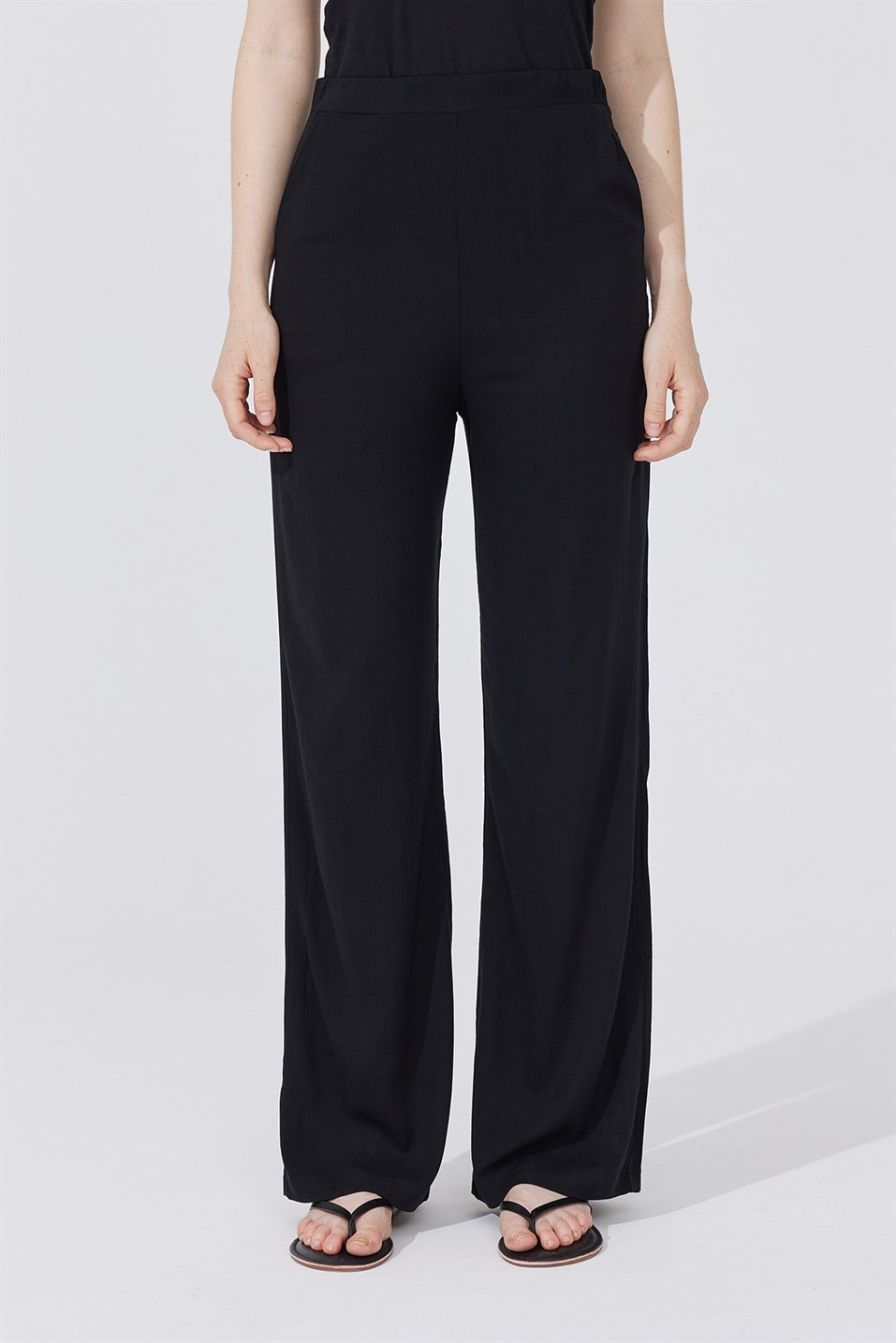 Dökümlü Kimono Pantolon Takım