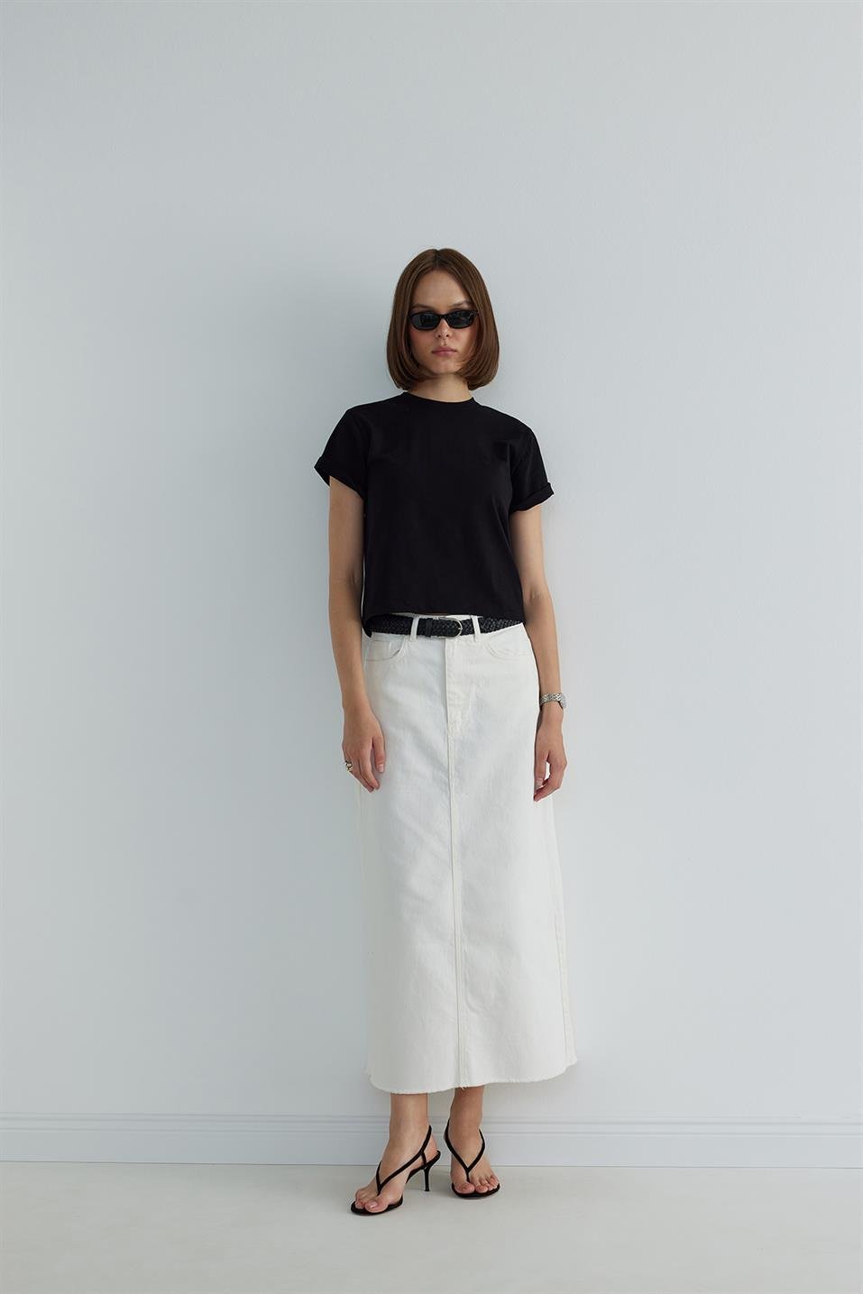 deres my muse skirt サイズ1 ホワイト エクリュ