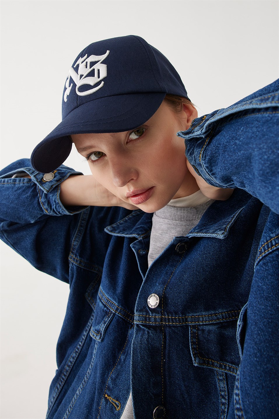 New Era 9forty NY navy cap, ASOS