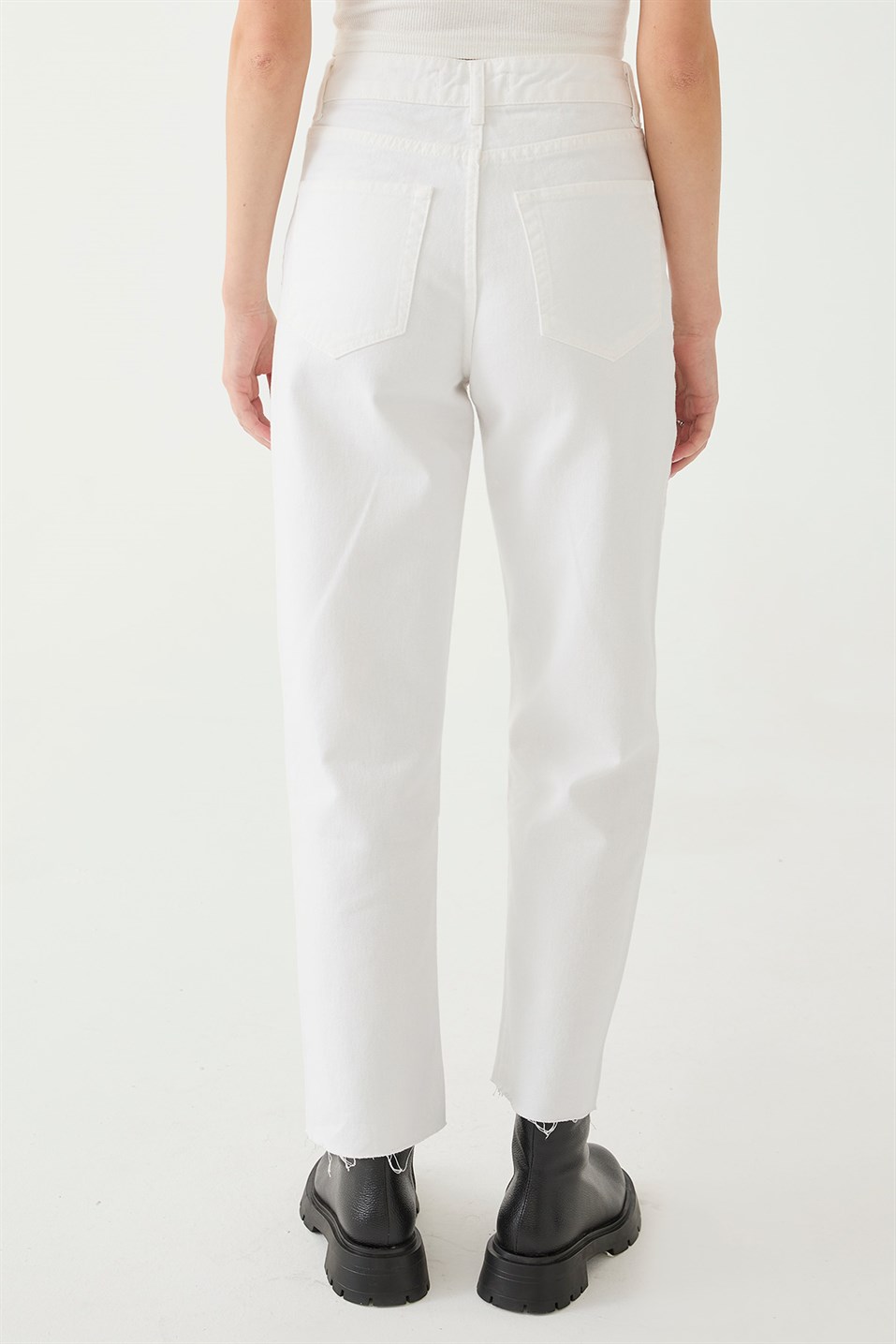 Paper Boru Kesim Jean