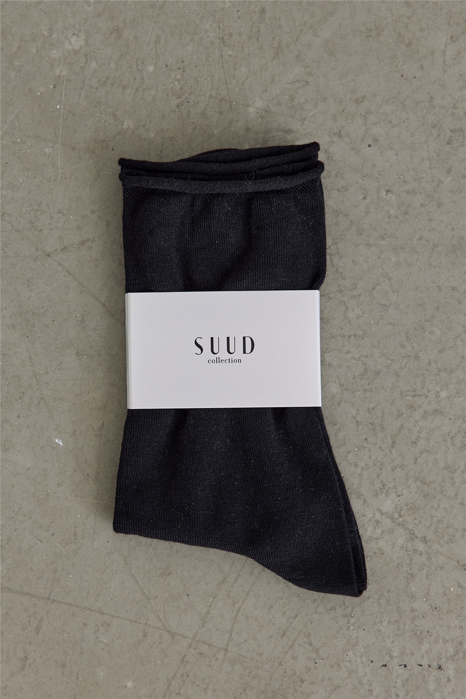 Siyah Bambu Soket Çorap