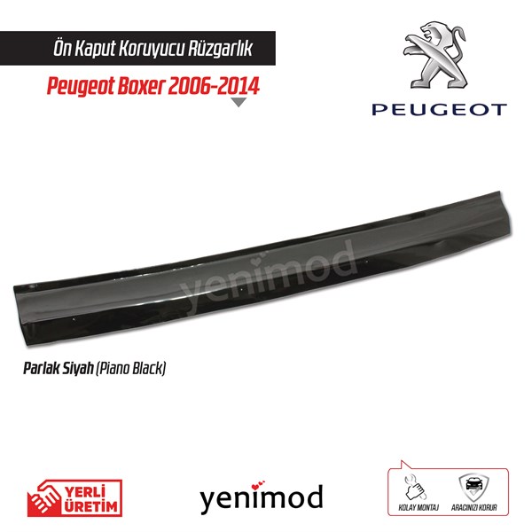 Peugeot Boxer Kaput Koruyucu Rüzgarlık 2006-2014