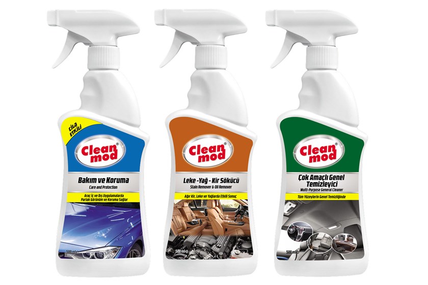 Cleanmod 3'lü Oto İç Temizlik Koruma Seti