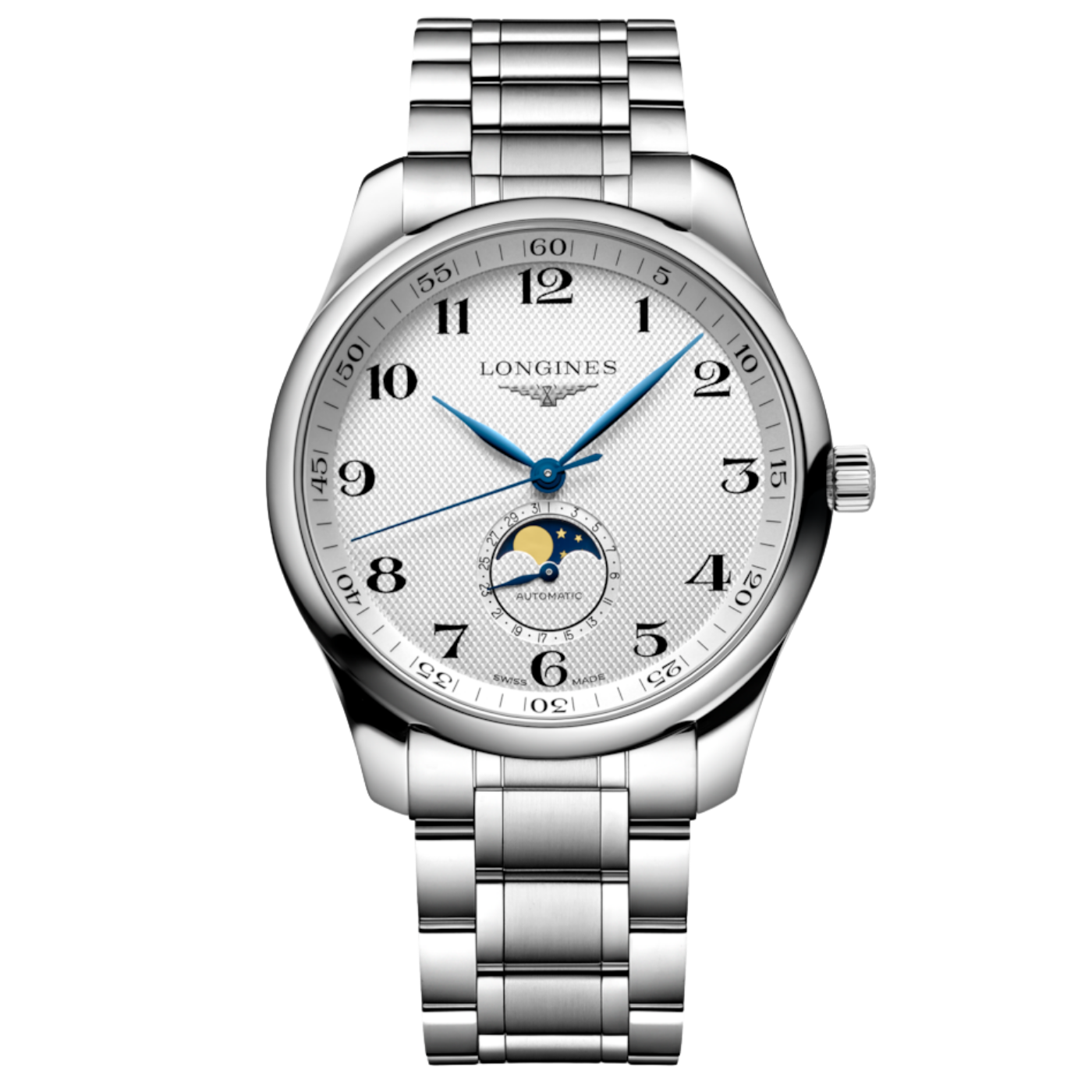 L29194786 Longines Master Collection Moon Phase Erkek Kol Saati L2.919.4.78.6