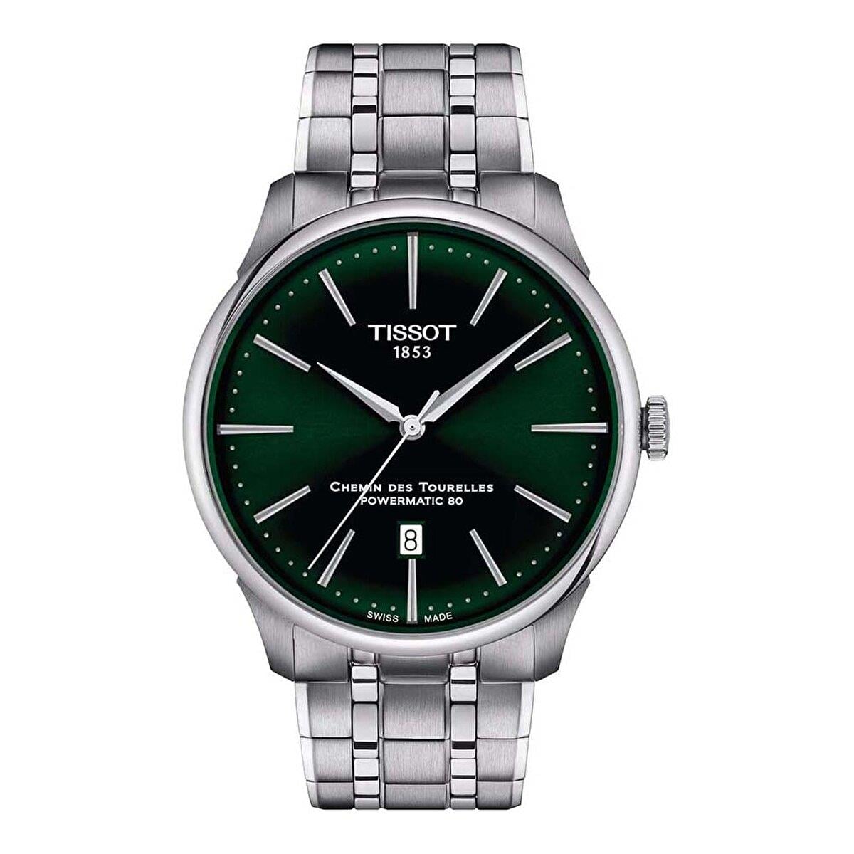 T1394071109100 Tissot Chemin Des Tourelles Powermatic 80 Erkek Kol Saati T139.407.11.091.00