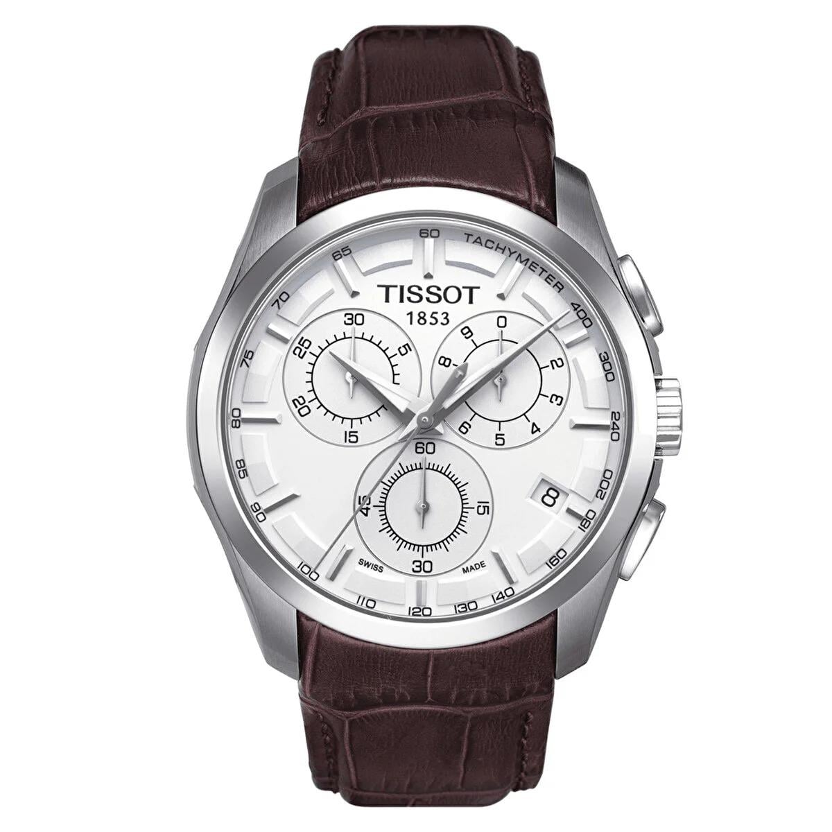 Tissot Couturier Chronograph T0356171603100 Erkek Kol Saati T035.617.16.031.00
