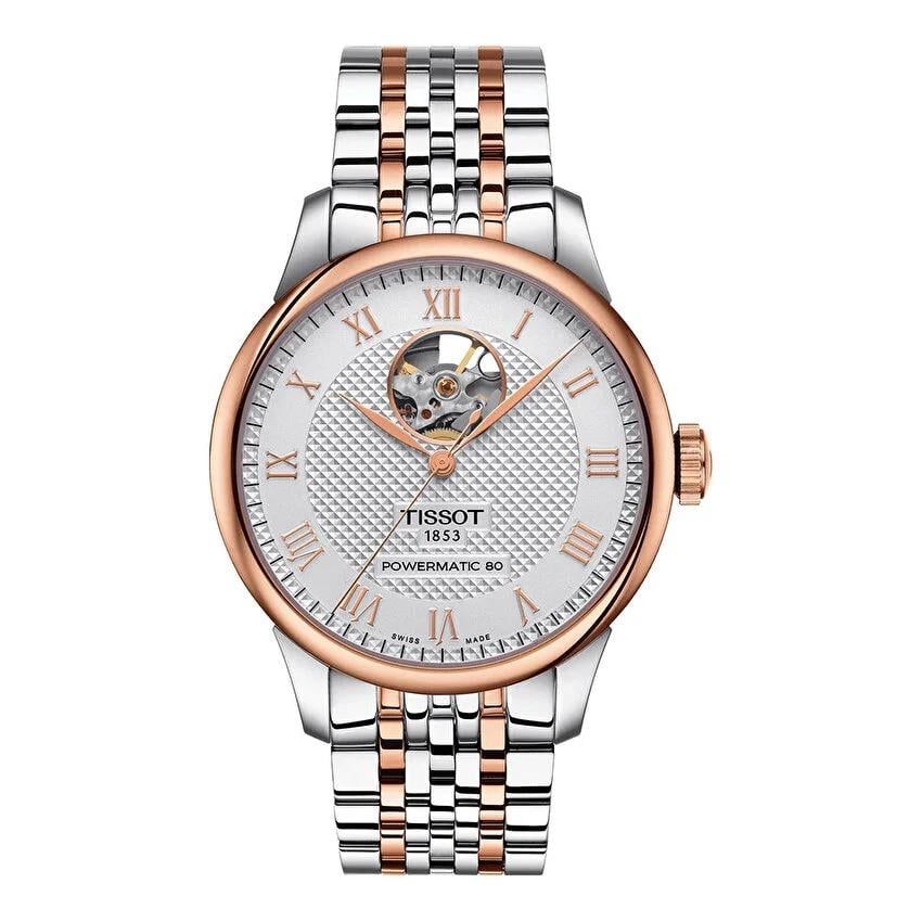 Tissot Le Locle Powermatic 80 Open Heart T0064072203302 Erkek Kol Saati T006.407.22.033.02