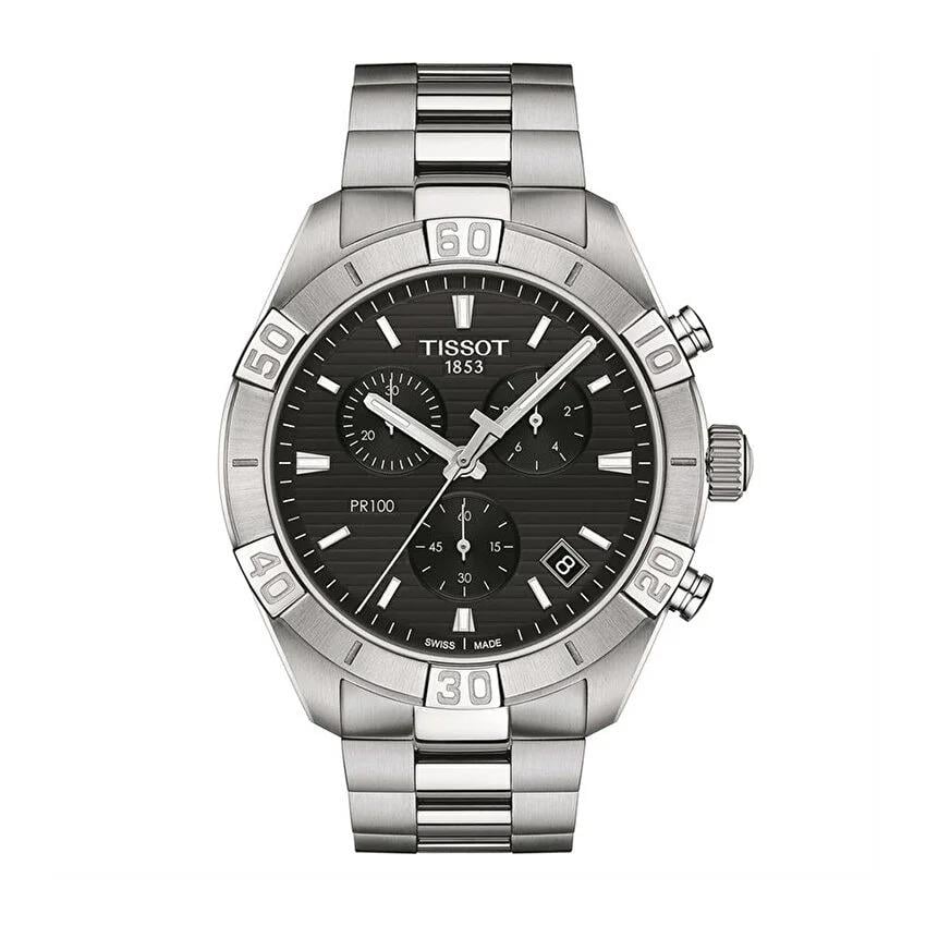 Tissot PR100 Sport Gent Chronograph T1016171105100 Erkek Kol Saati T101.617.11.051.00