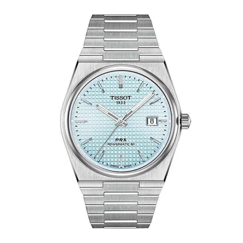 Tissot PRX Ice Blue Powermatic 80 T1374071135100 Erkek Kol Saati T137.407.11.351.00