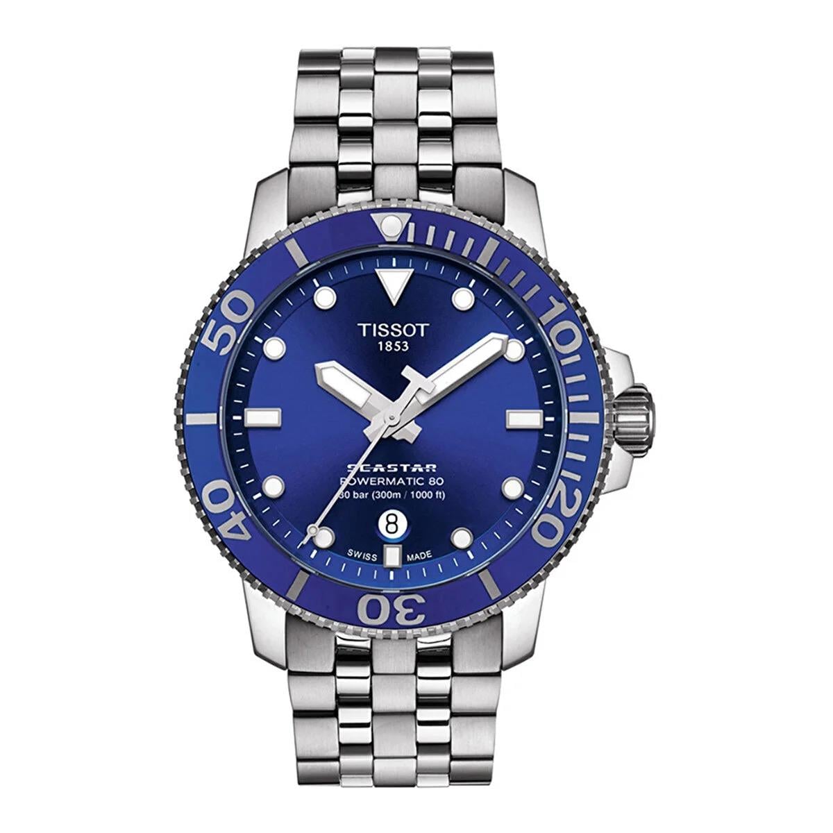 Tissot Seastar 1000 Powermatic 80 T1204071104100 Erkek Kol Saati T120.407.11.041.00