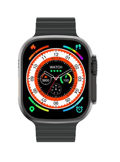 Smart Watch GS8 Ultra Black Akıllı Kol Saati