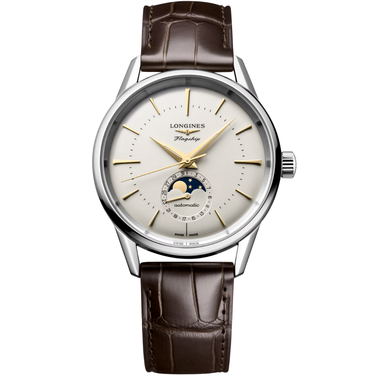 L48154782 Longines Flagship Heritage Erkek Kol Saati L4.815.4.78.2