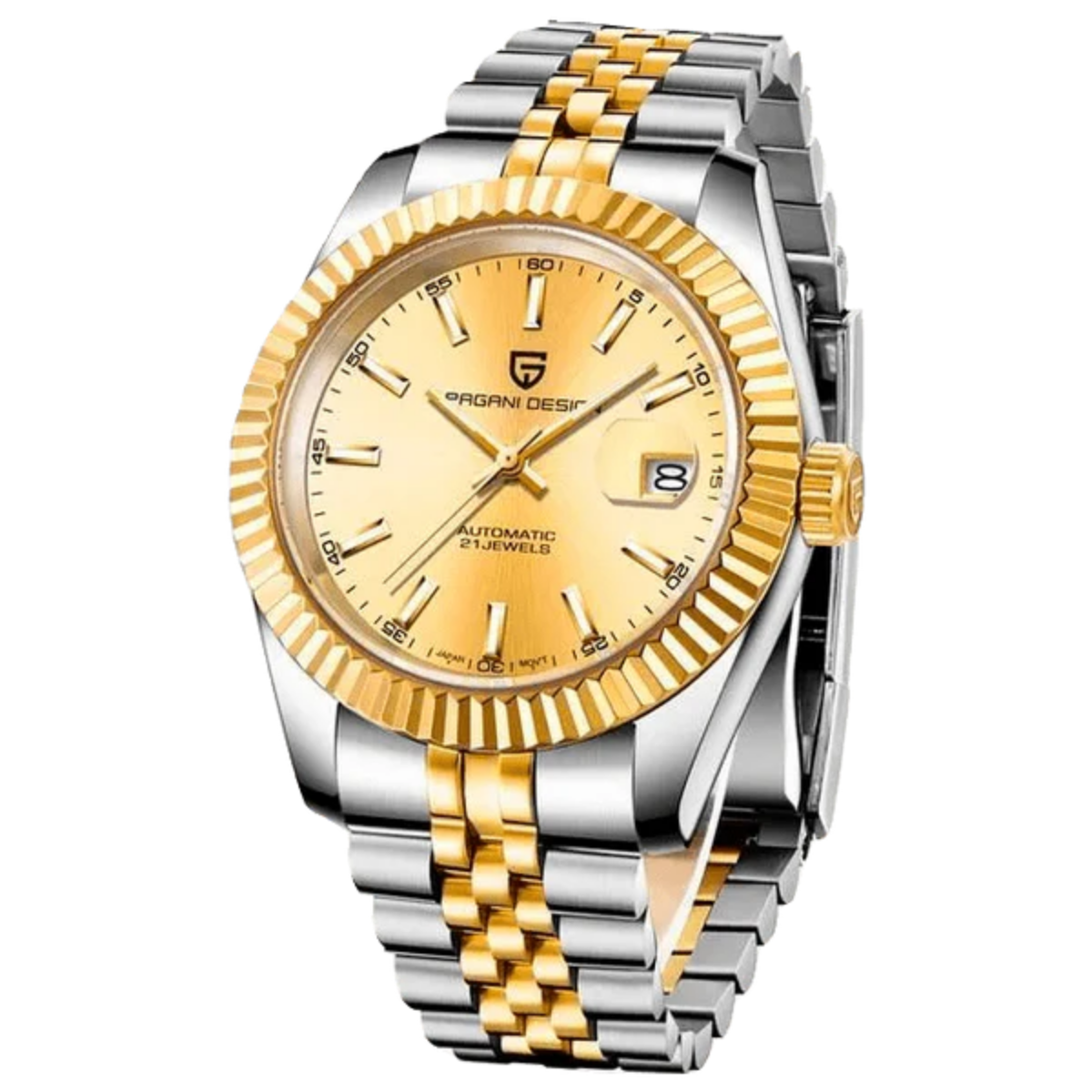 Pagani Design PD-1645-1 Datejust Otomatik Erkek Kol Saati