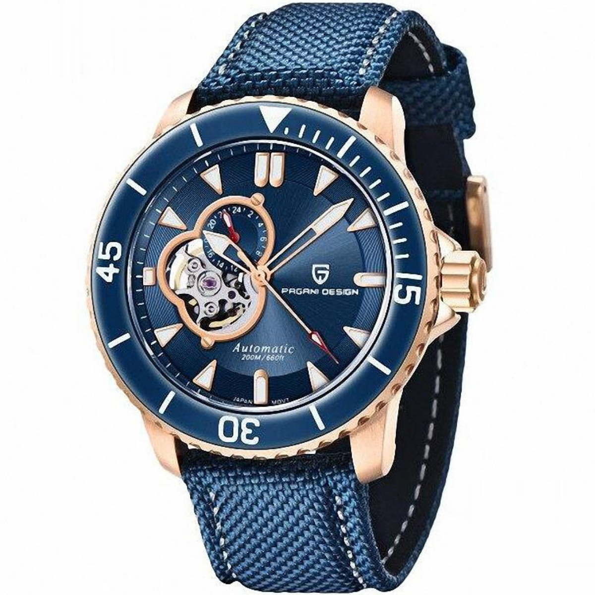 Pagani Design PD-1674-2 Tourbillon NH39 Otomatik Erkek Kol Saati