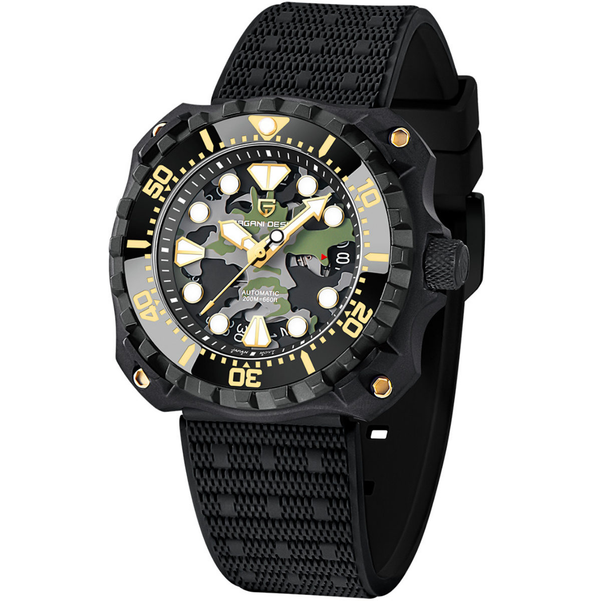 Pagani Design PD-YN009-4 Military NH35 Otomatik Erkek Kol Saati