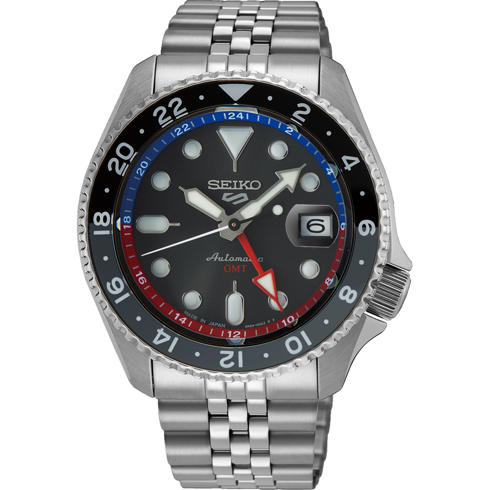 Seiko 5 Sports Otomatik GMT SSK019 Erkek Kol Saati SSK019J1