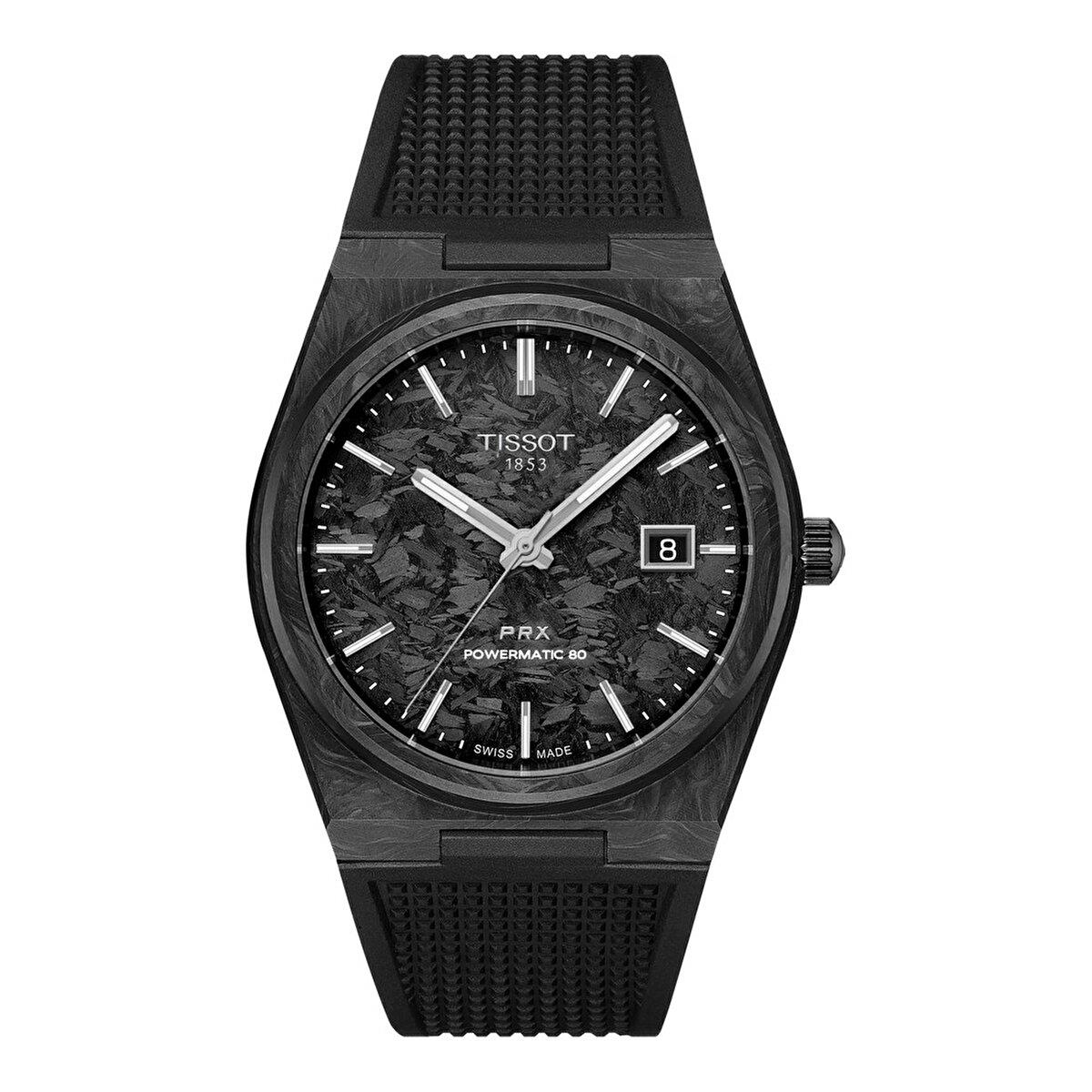 T1379079720100 Tissot PRX Powermatic 80 Carbon Erkek Kol Saati T137.907.97.201.00