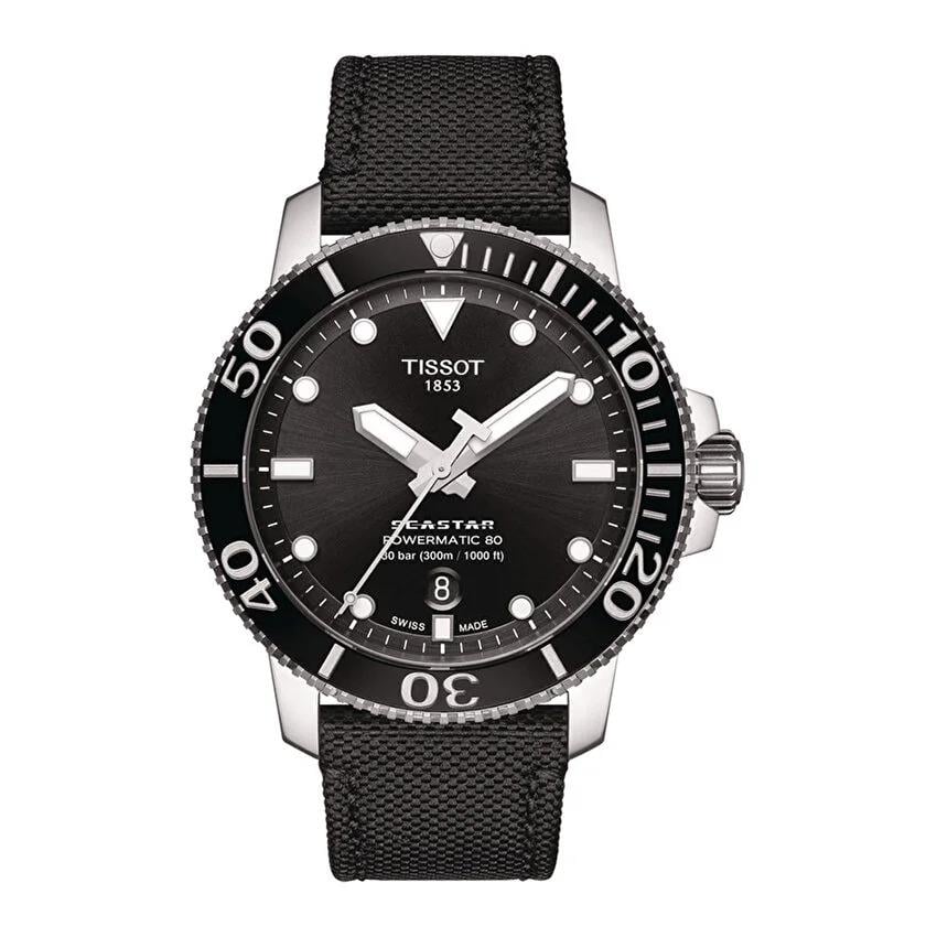 Tissot Seastar 1000 Powermatic 80 T1204071705100 Erkek Kol Saati T120.407.17.051.00