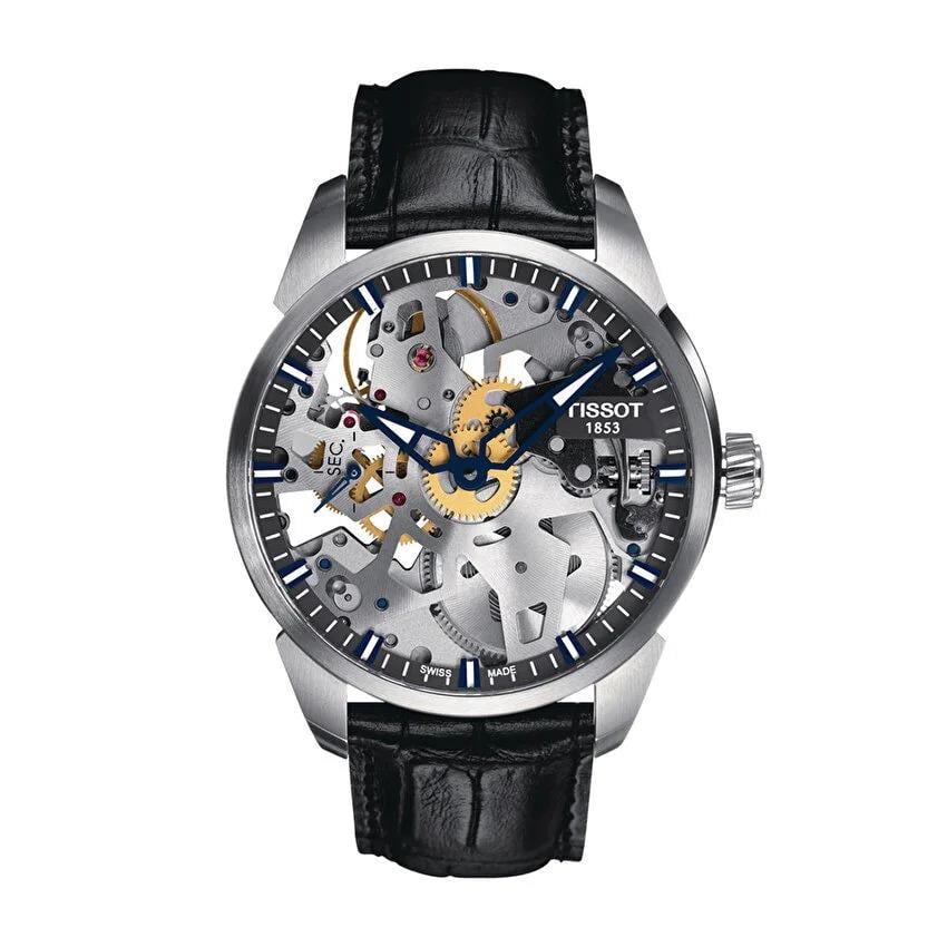 Tissot T-Complication Squelette Mechanical T0704051641100 Erkek