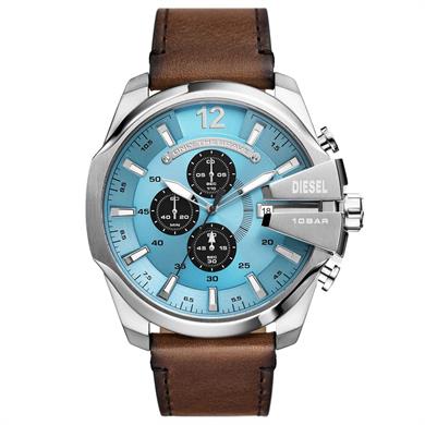Amazon.com: Diesel Spiked Stainless Steel Chronograph Men's