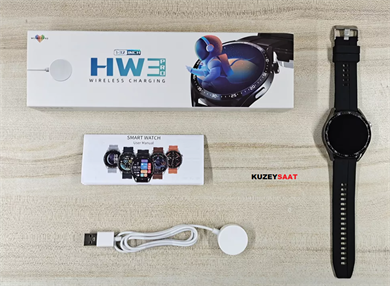 Smart Watch HW3 Pro Black Akıllı Kol Saati