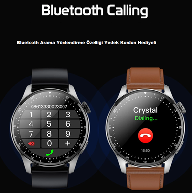 Smart Watch i7 G26 Plus Brown Akıllı Kol Saati