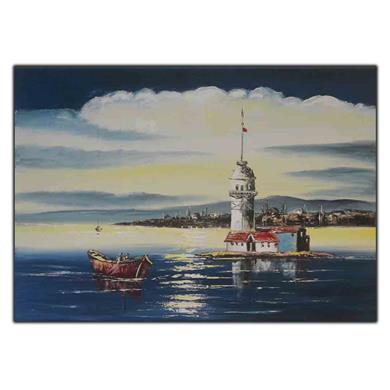 İSTANBUL KIZ KULESİ VE YOLCU ORİJİNAL YAĞLI BOYA TABLO ürününe, ORİJİNAL YAĞLI BOYA TABLOLAR kategorisinden hemen satın alabilirsiniz.