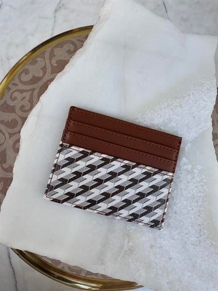 Monogram Baskılı Kartlık Taba
