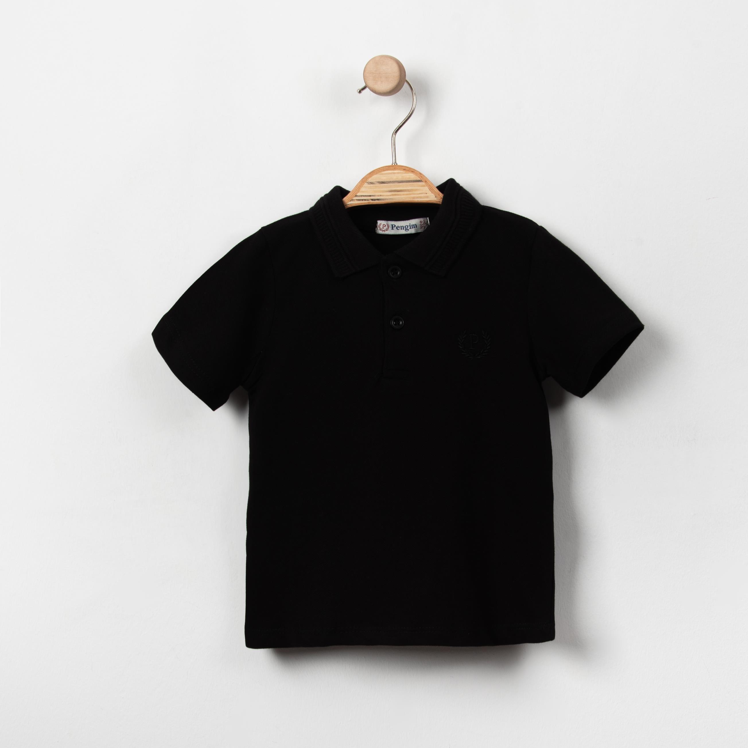 Basic Polo Yaka Erkek Çocuk Tshirt
